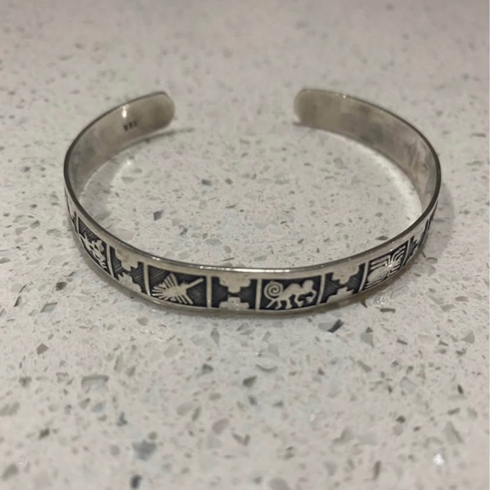 Vintage Silver Cuff Bracelet
